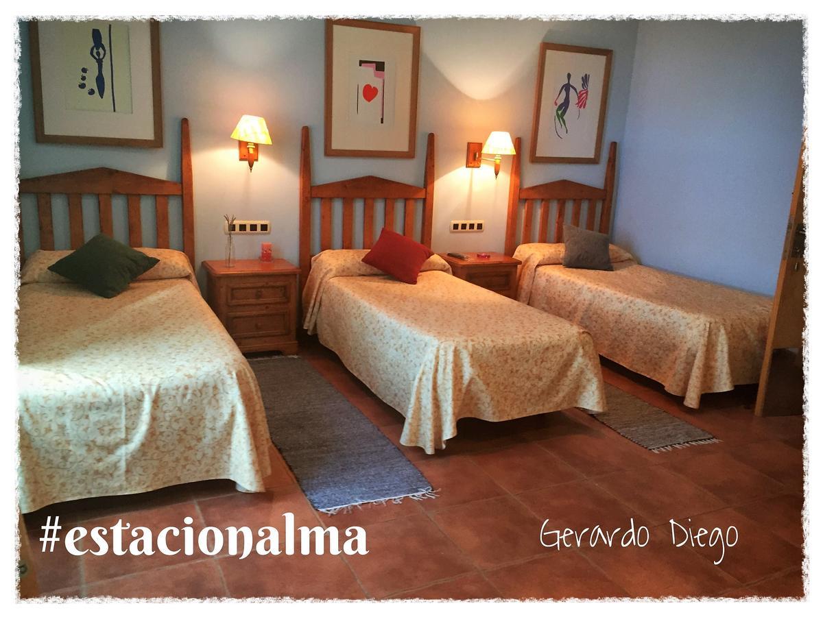 Almazán Hotel Rural La Estacion Del Alma מראה חיצוני תמונה